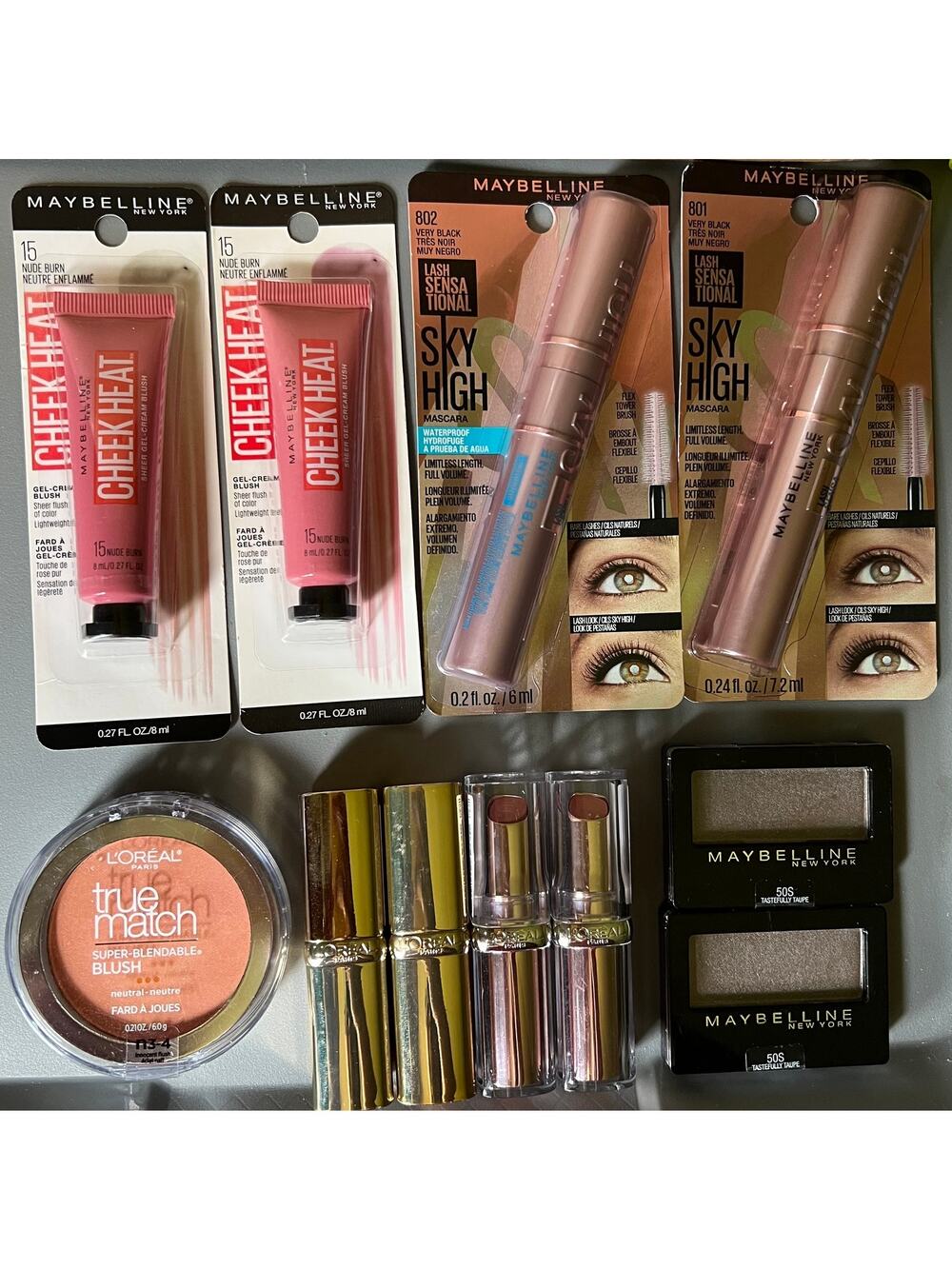 Lot 11 L'oreal/Maybelline Makeup Mix Lots